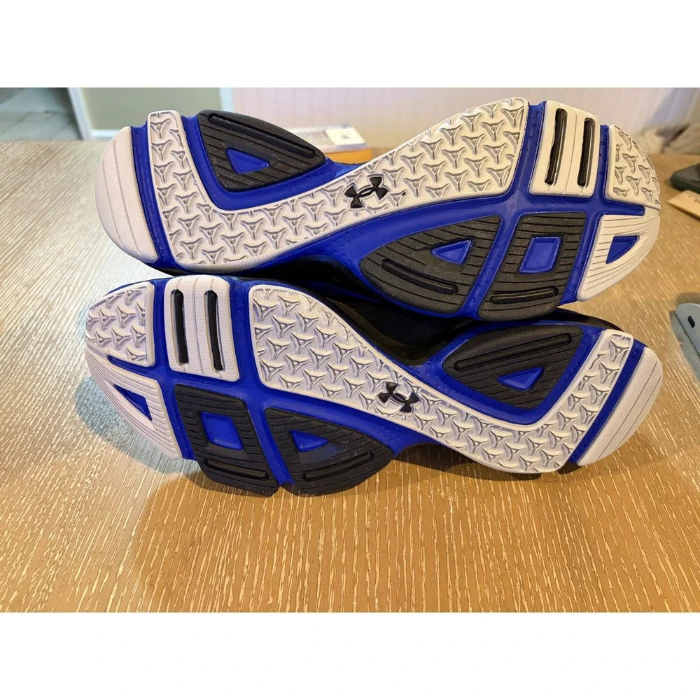 Under Armour Micro G Training Shoes Blue Black Mens 13 1231456-009